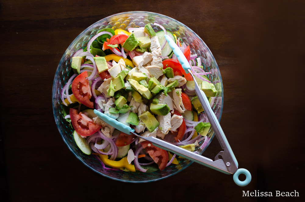 15 Min Dinner – Rotisserie Chicken Salad